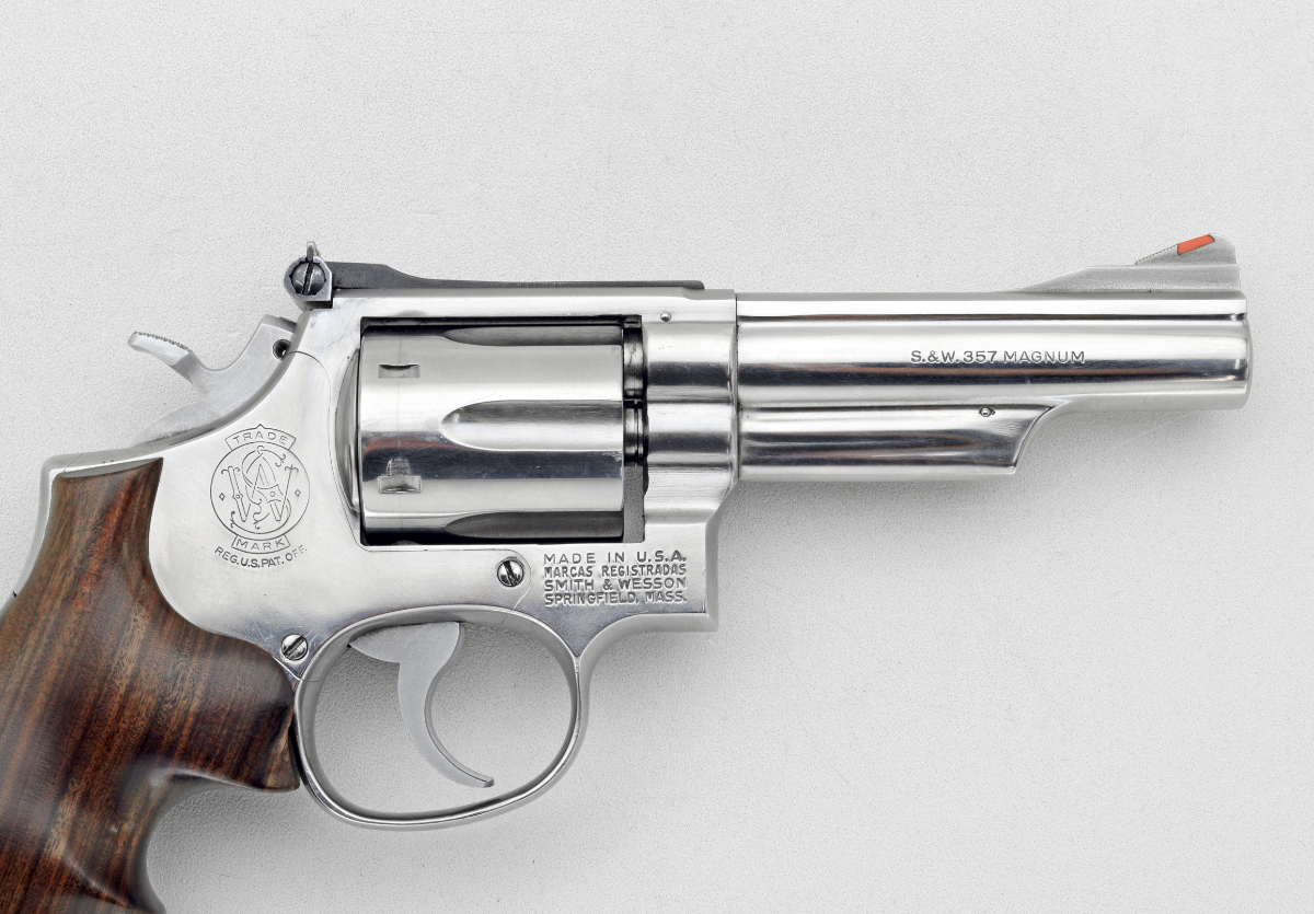 Smith & Wesson 66-1 STAINLESS STEEL REVOLVER PINNED & RECESSED CALIBER 357 MAGNUM .357 Magnum - Picture 3