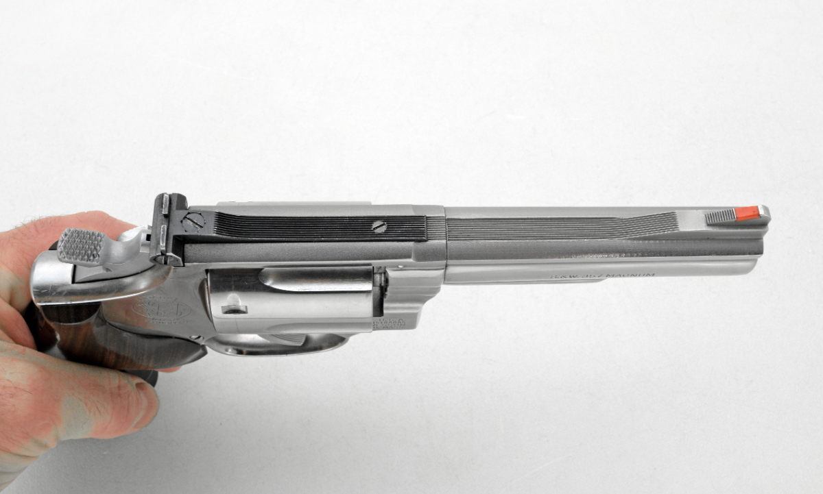 Smith & Wesson 66-1 STAINLESS STEEL REVOLVER PINNED & RECESSED CALIBER 357 MAGNUM .357 Magnum - Picture 5