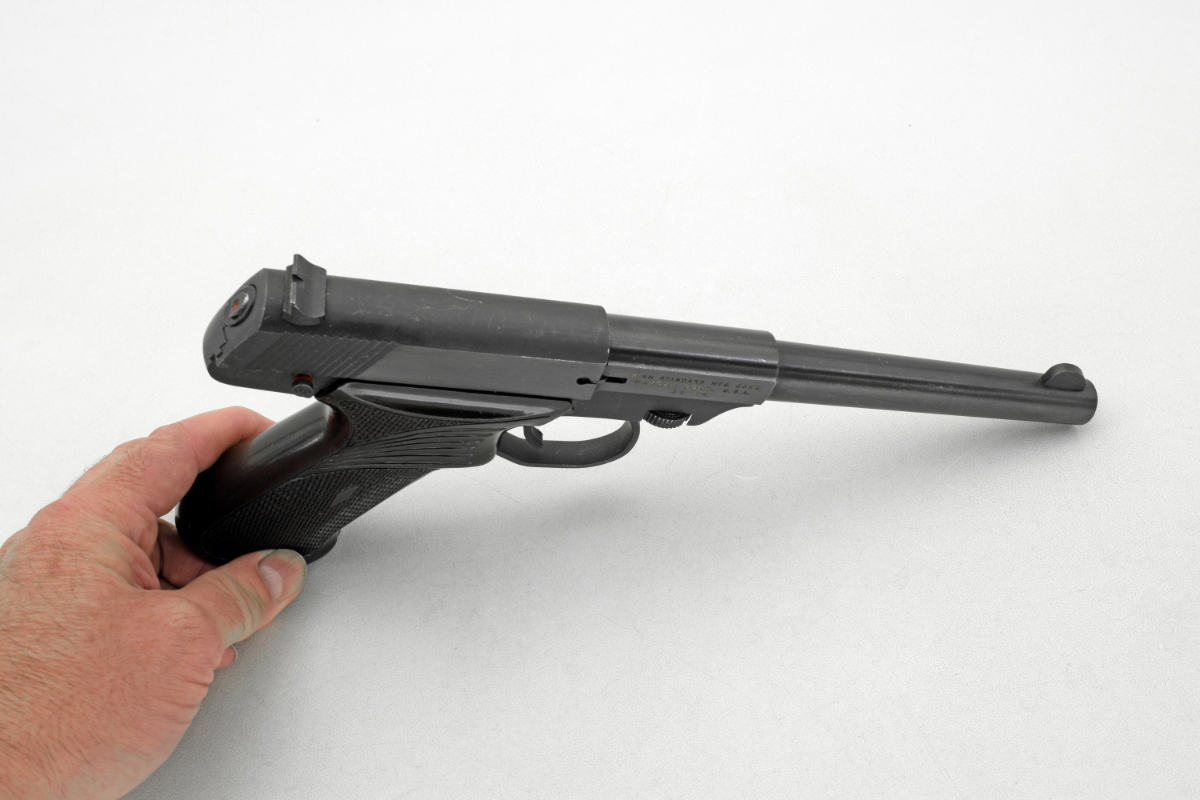 High Standard 101 THE PLINKER SEMI AUTO PISTOL CALIBER 22 LONG RIFLE C&R OK .22 LR - Picture 5