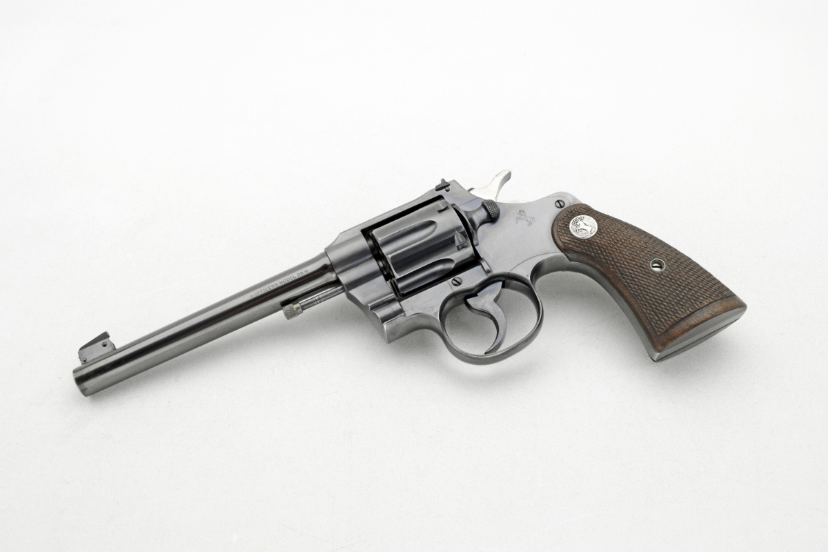 C.1924 Colt Army Special 38 Double Action Revolver sold at auction