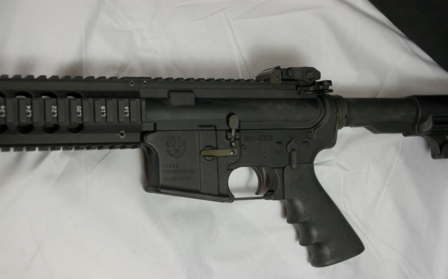 Ruger Sr 556 Great Shape 2 Mags/Bag/Manual Lk 5.56mm Nato For Sale at