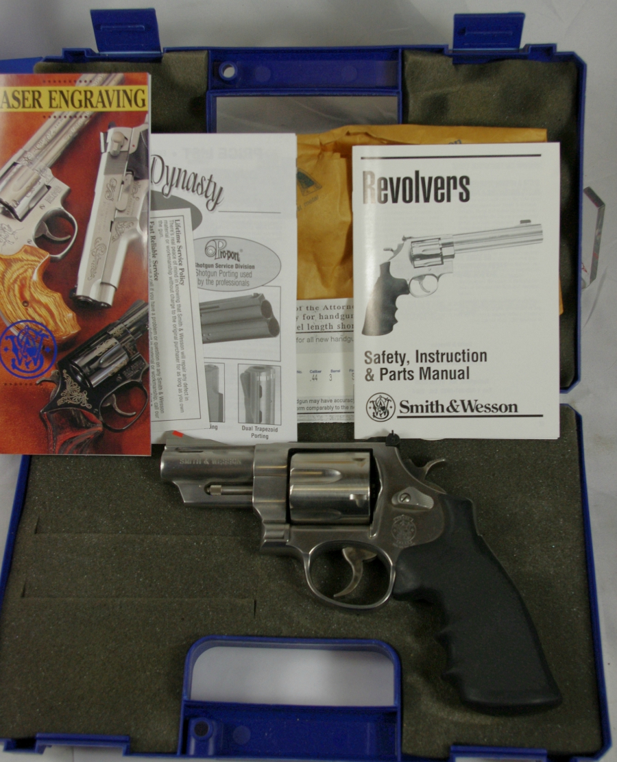 Smith & Wesson Trail Boss Ported Stainless 629 3