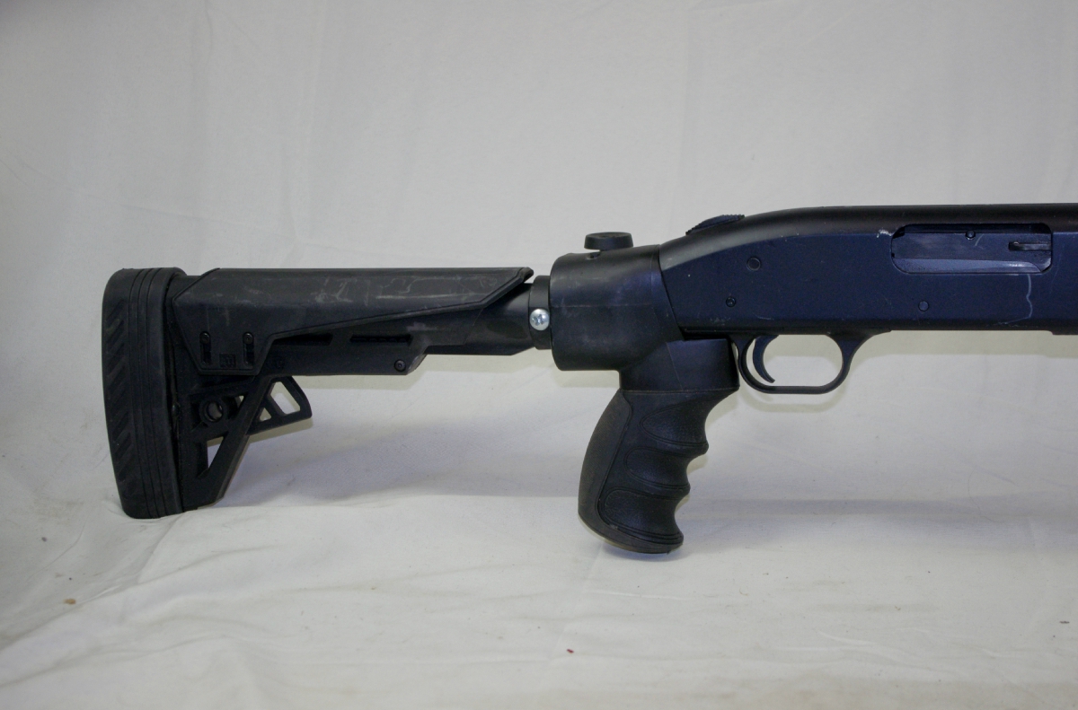 Mossberg 500 18 5 Door Breacher Home Defense Black On Black 12g