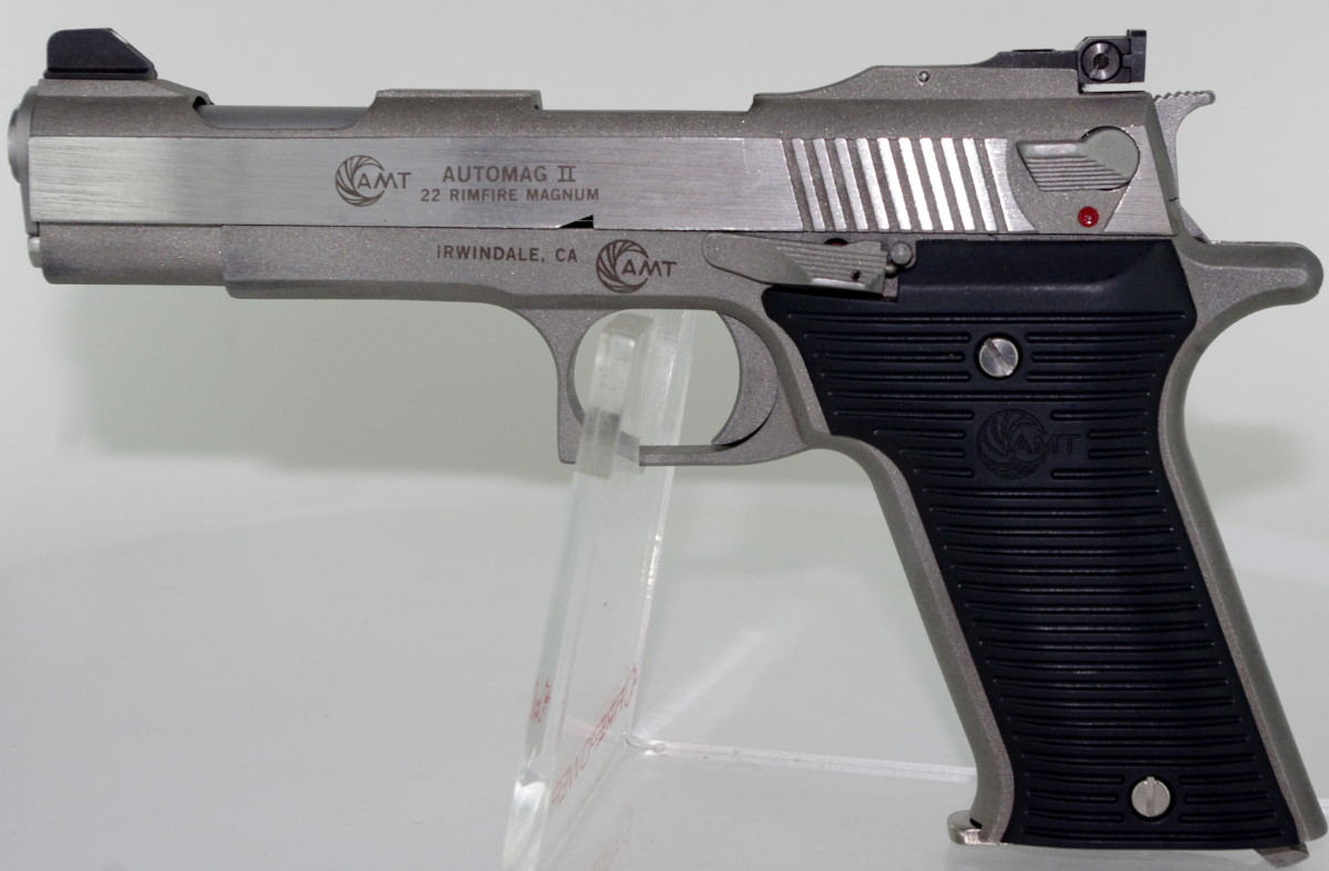 Amt Automag Ii Stainless Steel Adj Rear Sighthard To Find 22 Magnum For Sale At 3294