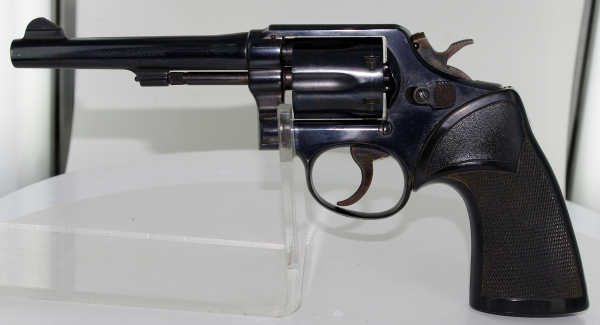 Smith wesson model 10 5 pinned barrel nice revolvertake a lk 38