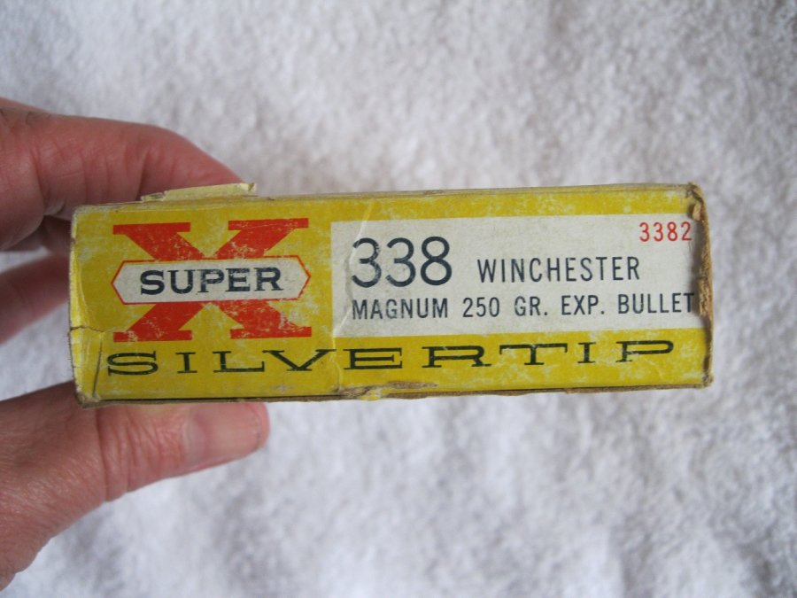 338 Winchester Magnum 250 Gr Silvertip Saami .338 Win. Mag. For Sale at ...