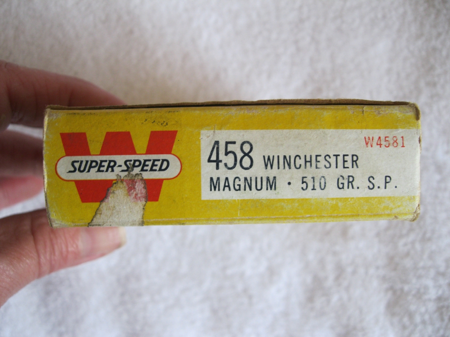 458 Winchester Magnum 510 Gr S.P. Saami Reference .45 Acp For Sale at ...