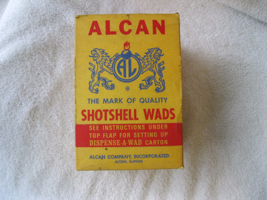 Alcan Shotshell Wads 12 Gauge .135 Nitro Card Vintage 733 Count ...