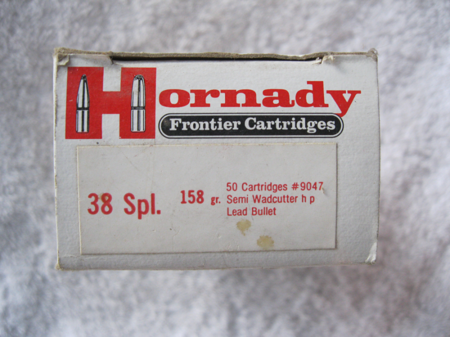 Hornady Frontier Cartridges 38 Special 158 Grain Semi Wadcutter Hollow ...