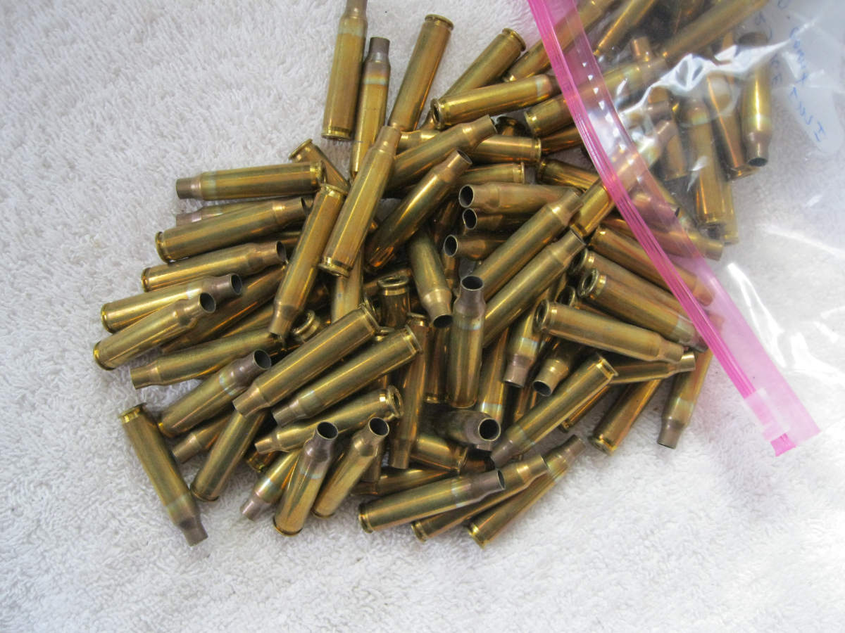 Remington Imi .223 New Brass Cartridge Cases 100 Count Reloading ...