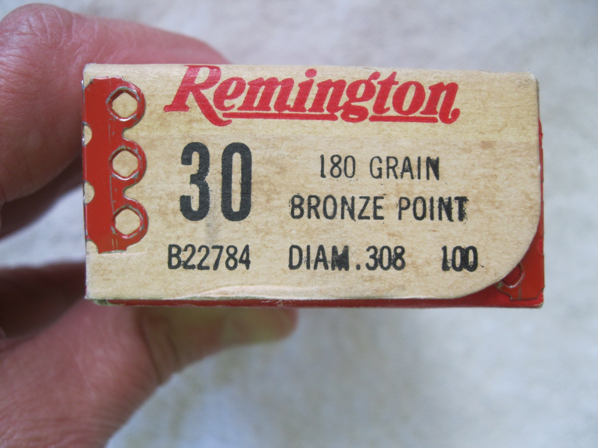 Remington 180 Grain Bronze Point Bullets Diam .308 101 Count Reloading