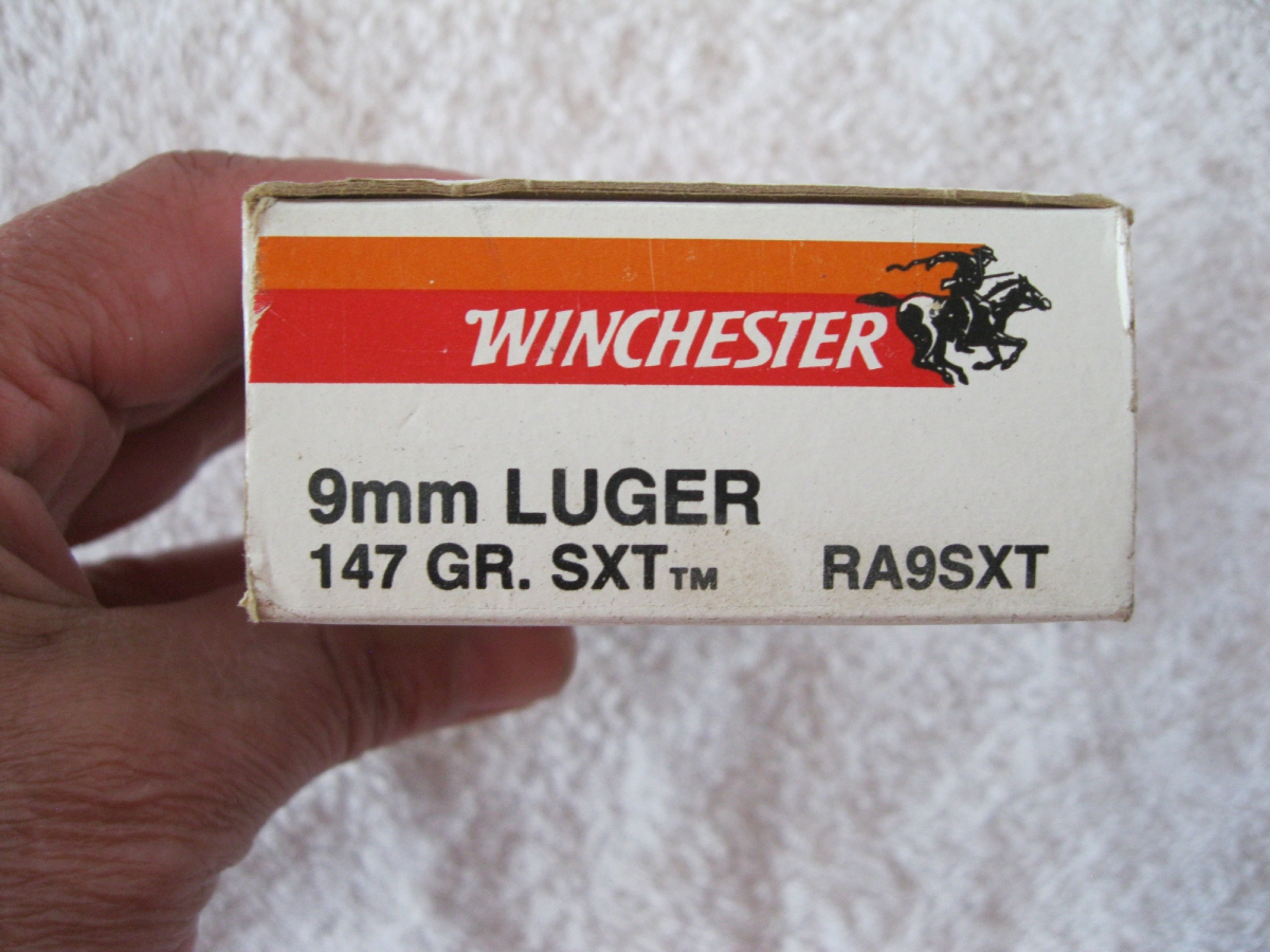 9mm Luger 147 Grain Sxt Controlled Expansion Ranger Winchester 34 Count ...