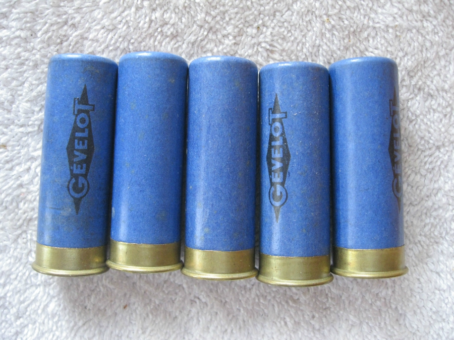 Gevelot 12 Cal 7 Plomb Cuirasse De 7 M/M 5 6,45 Shotgun Ammunition Ammo France French Poudre