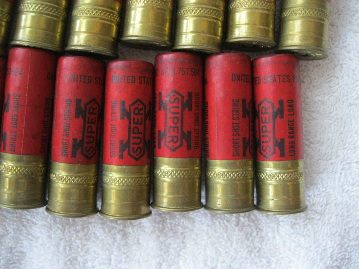 Western Super-X 4 12 Gauge Shotgun Shells Short Shot String Long Range ...