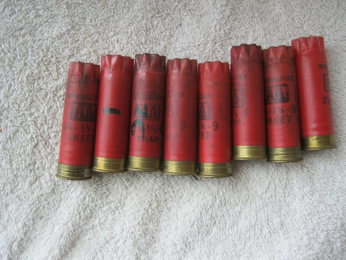 W-W Winchester Western 12 Gauge Aa Trap Once-Fired Shotgun Shells Hulls ...