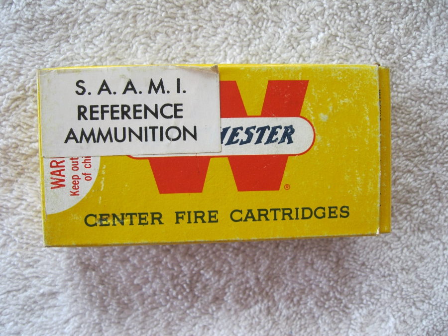 Winchester 380 Automatic 95 Grain Saami Standards Reference Ammunition ...