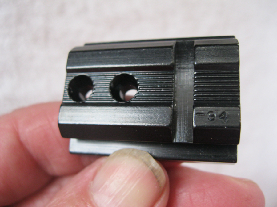 WEAVER 94 RIFLE SCOPE TOP MOUNT BASE NEW WINCHESTER 94 ANGLE EJECT