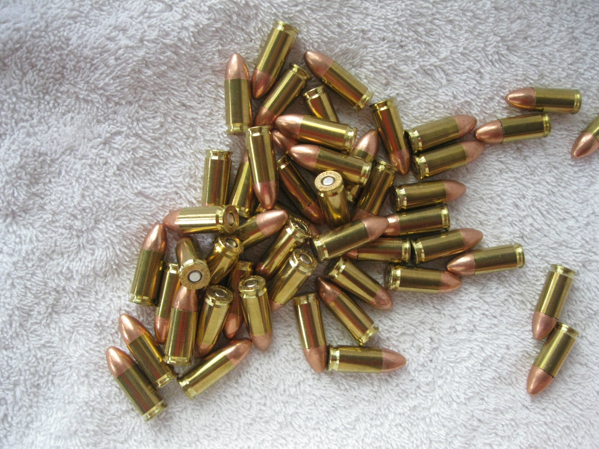 Luger 9mm 124 GRAIN TMJ TOTAL METAL JACKET AMMUNITION AMMO 50 count ...