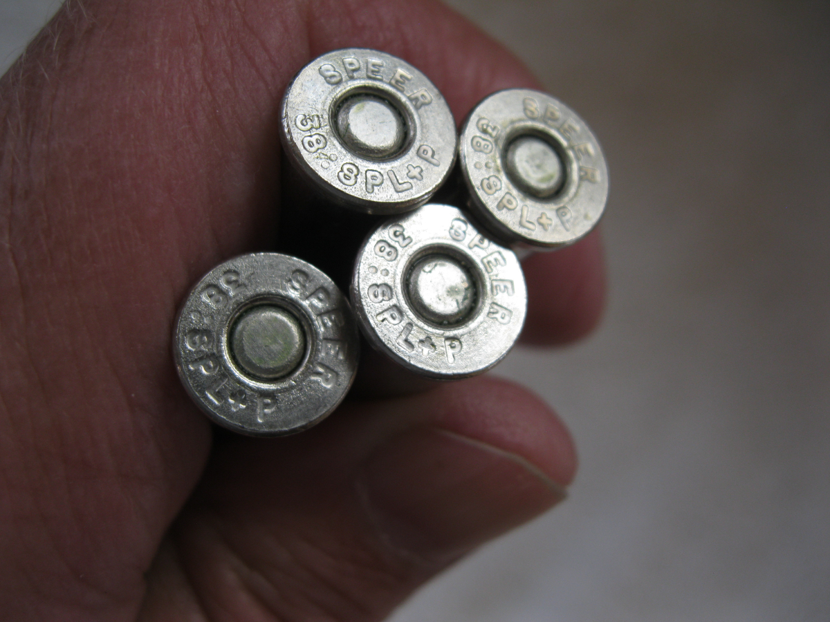 38 Special +P New Nickel Plated Primed Cartridge Cases 140 Count Plus 3