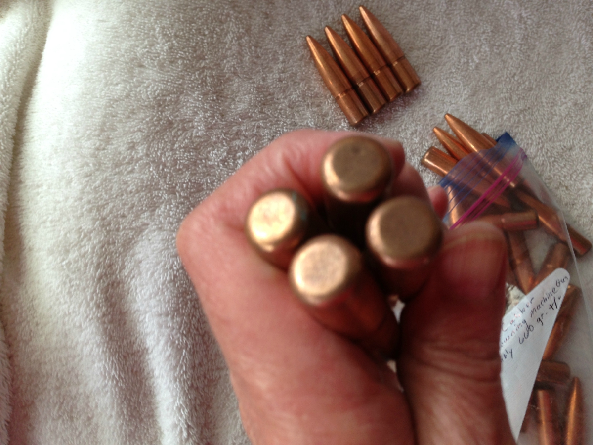 Unknown 50 CALIBER BULLETS COPPER JACKETS 31 COUNT RELOADING COMPONENTS