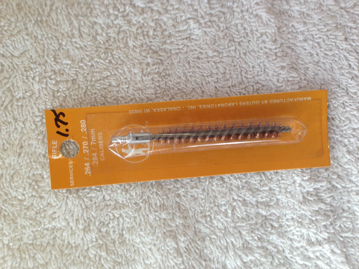 Outers Rifle Brush .264 .270 .280 .285 7mm Calibers New In Package 1