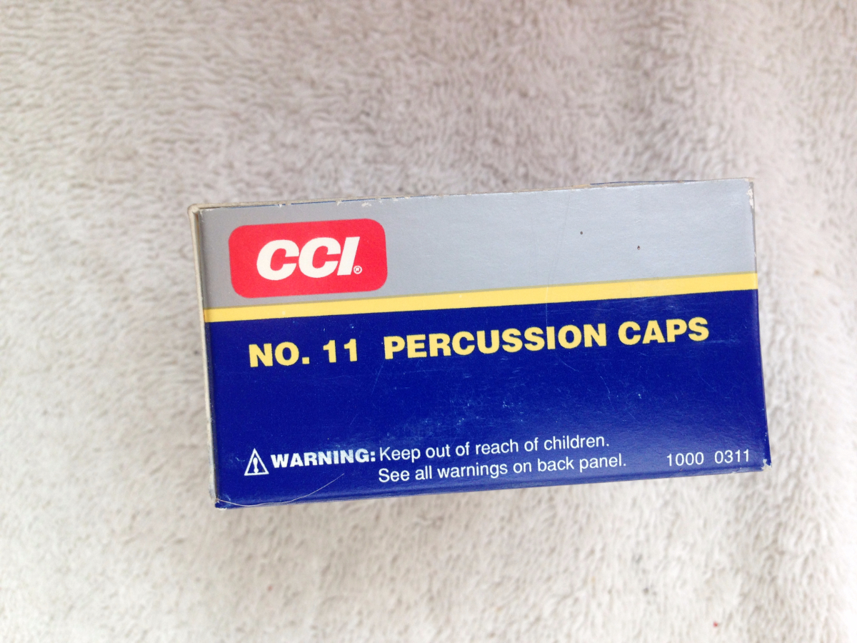 Cci No. 11 Percussion Caps Black Powder Muzzleloading 1000 Count [10 ...