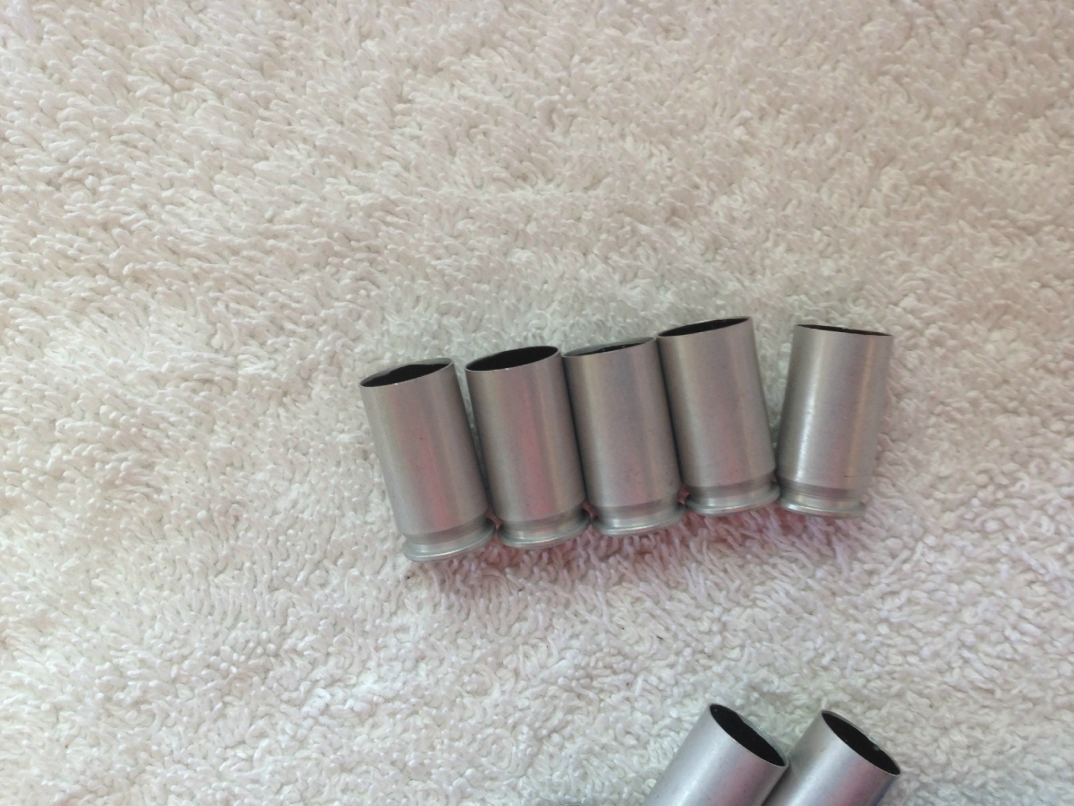 CCI Ammunition 45 AUTO ACP BLAZER BRASS NEW PRIMED CARTRIDGE CASES MOUTH SEALED WATERPROOF