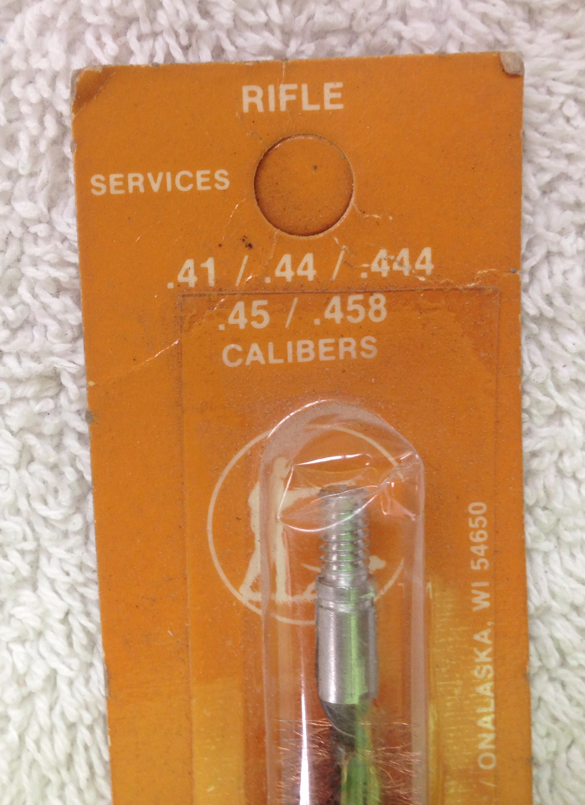 OUTERS RIFLE BRUSH CALIBERS .41 .44 .444 . 45 .458 NEW IN PACKAGE 1