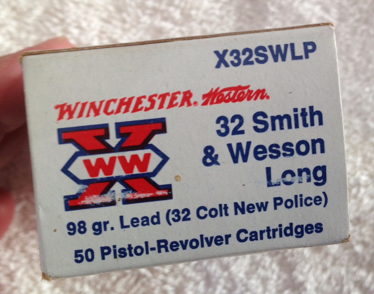 Winchester Western .32 Smith & Wesson Long 98 Grain Lead (32 Colt New 