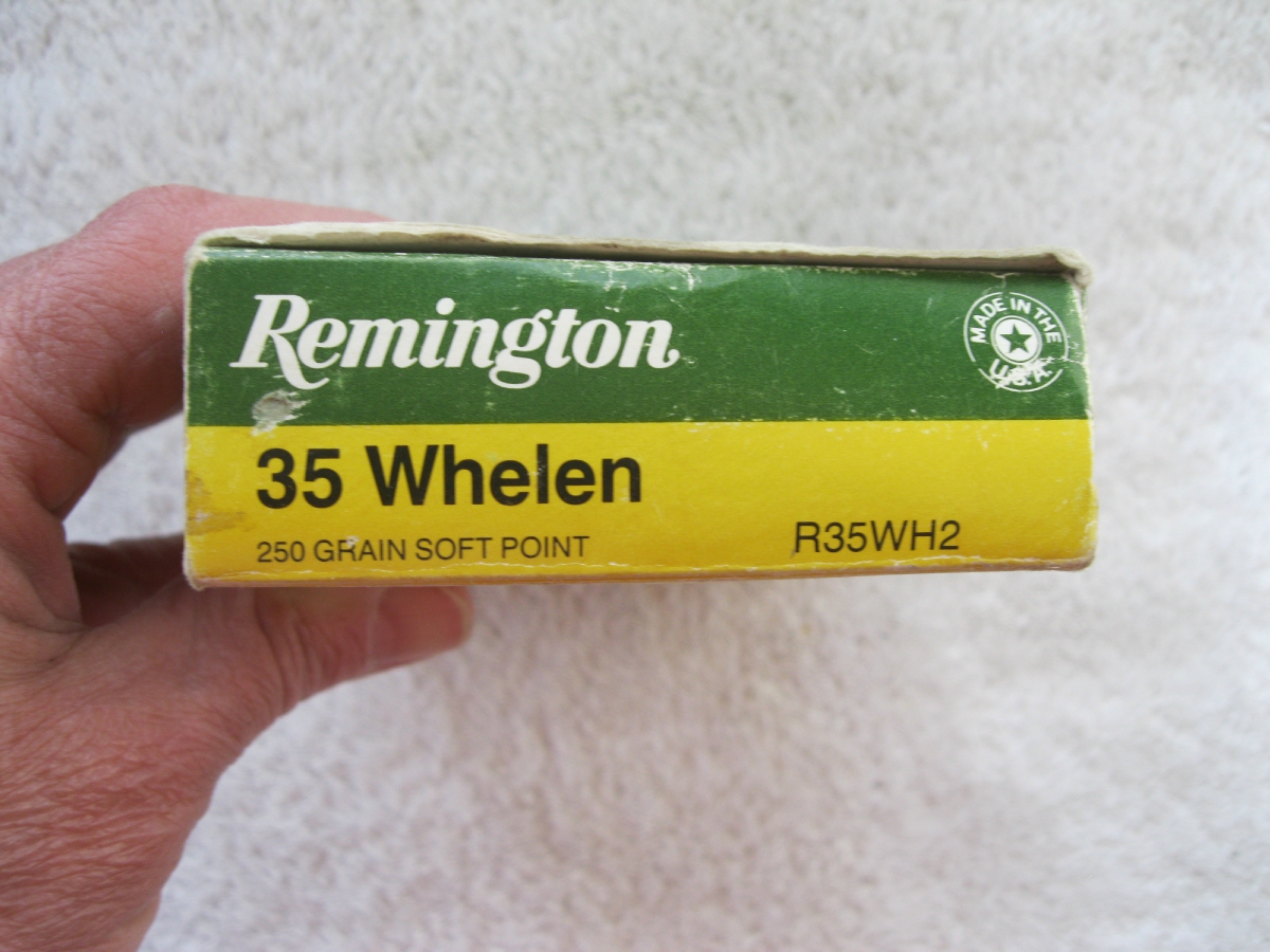 Remington 35 WHELEN 250 GRAIN SOFT POINT AMMUNITION AMMO 17 rounds + 3 ...