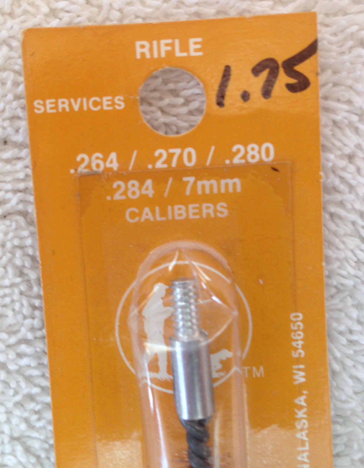 OUTERS RIFLE BRUSH .264 .270 .280 .285 7MM CALIBERS NEW IN PACKAGE 1