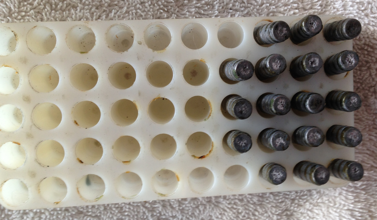 .311 Diameter 218 Grain Wheel Weight Hand Cast 311284 Lyman Mould 1987