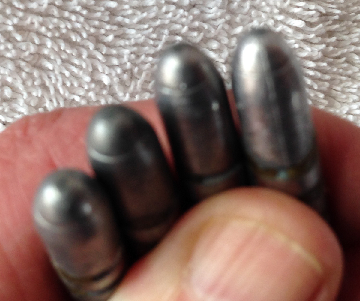 .311 Diameter 218 Grain Wheel Weight Hand Cast 311284 Lyman Mould 1987