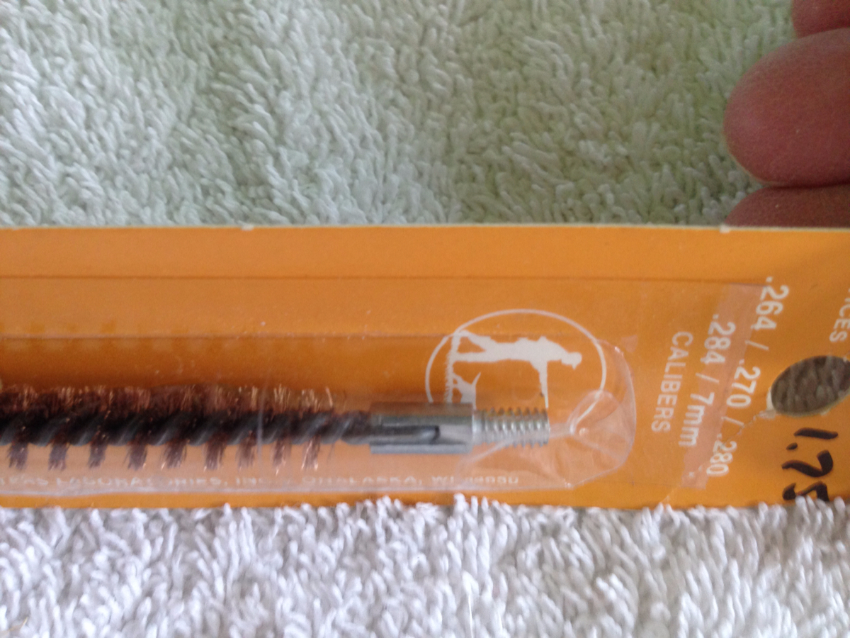 Outers Rifle Gun Cleaning Brush .264 .270 .280 .284 7mm Calibers 1
