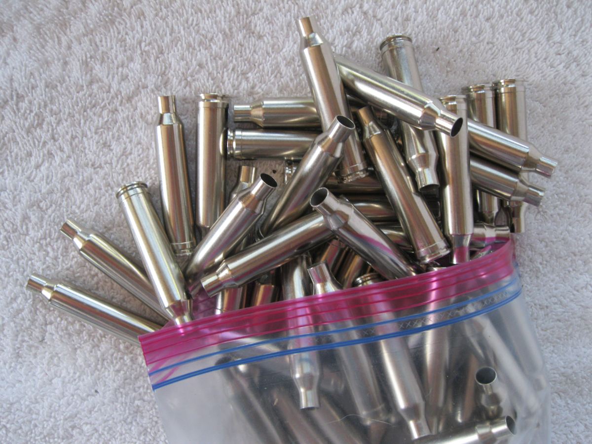 7mm Rem Mag Nickel Plated Cartridge Cases Primer Tested 50 Count Speer Reloading Components