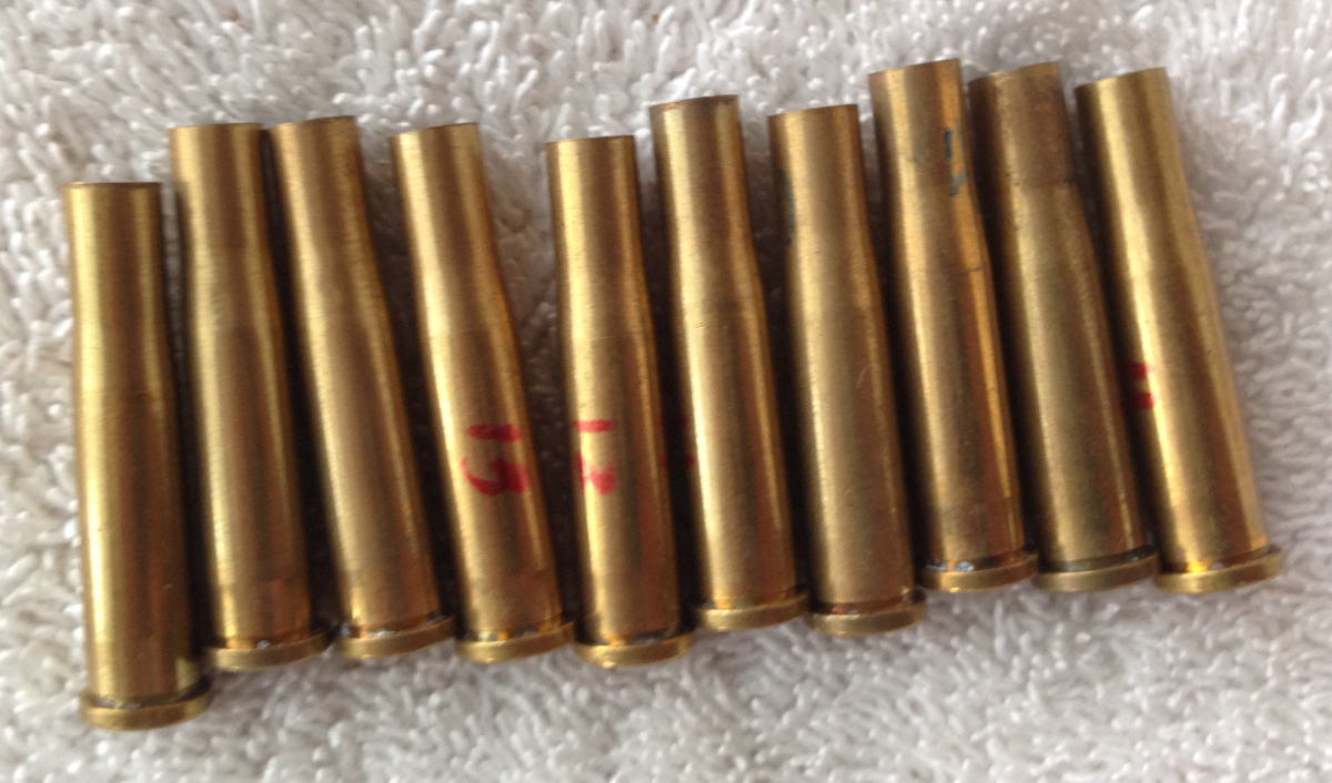 Winchester-Western .22 Hornet Once-Fired Brass Cases W-W Super 51 Count ...