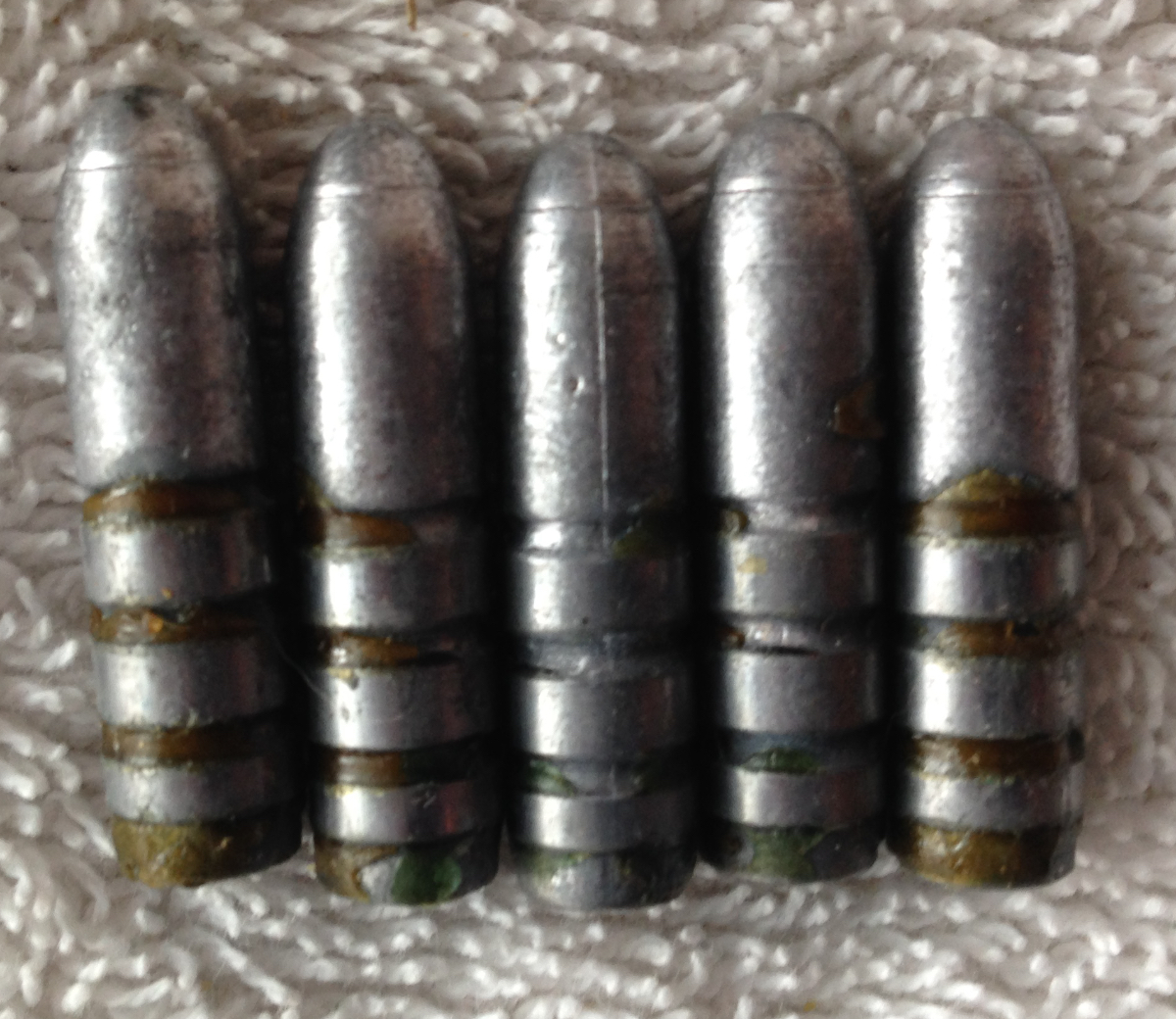 311 DIAMETER 218 GRAIN WHEEL WEIGHT HAND CAST 311284 LYMAN MOULD 1987