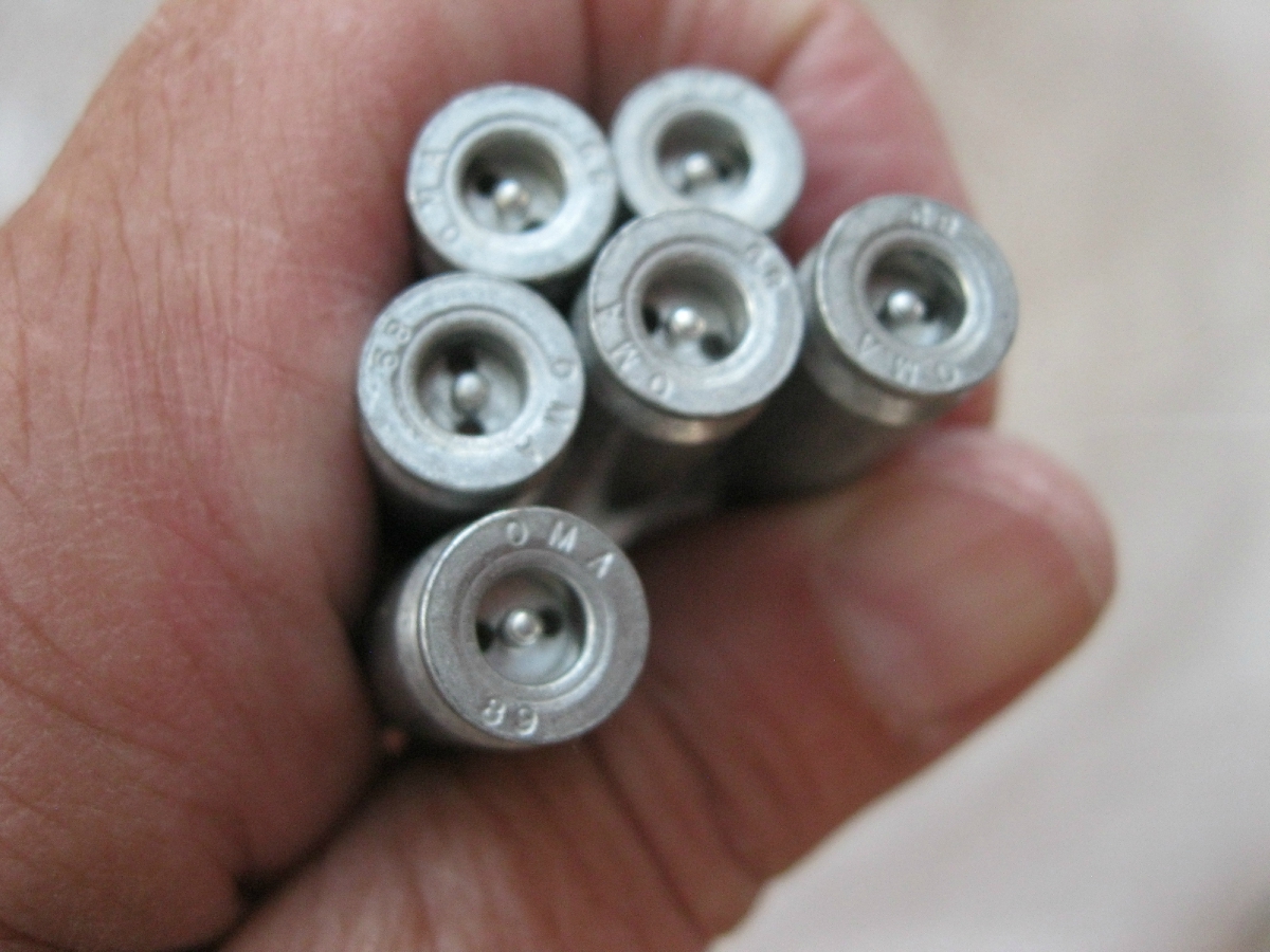 Omark Industries In Process Aluminum Cartridge Cases For 5.56 Training