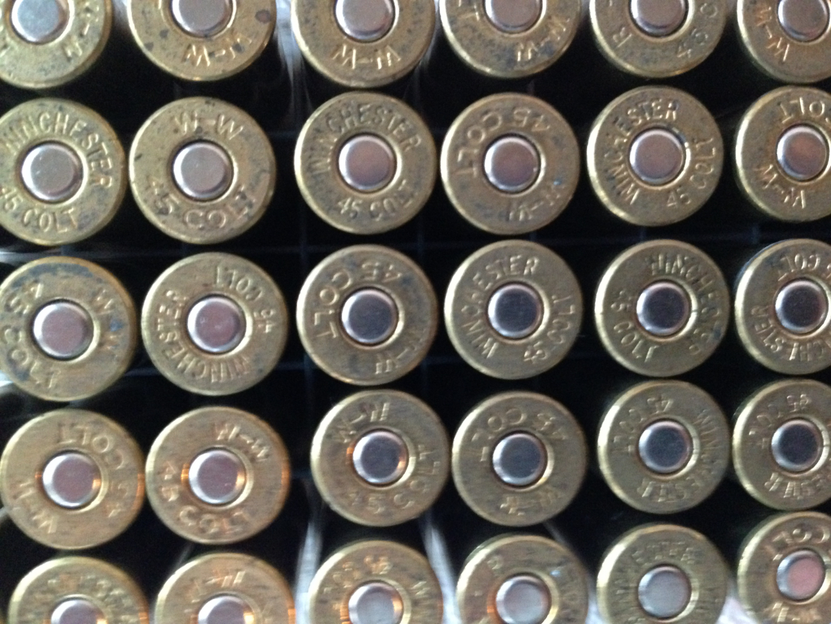 Winchester .45 Long Colt Ammunition Ammo 42 Count 300 Grain Swc Semi ...