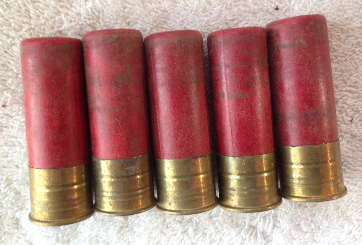 Alcan 12 Gauge Shotshells 5 Count Vintage September 1965 Red Paper Hull ...