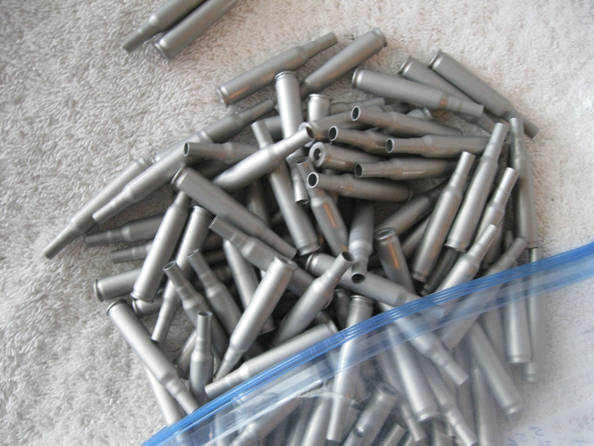 Omark Industries ALUMINUM CARTRIDGE CASES FOR 5.56 SHORT RANGE TRAINING