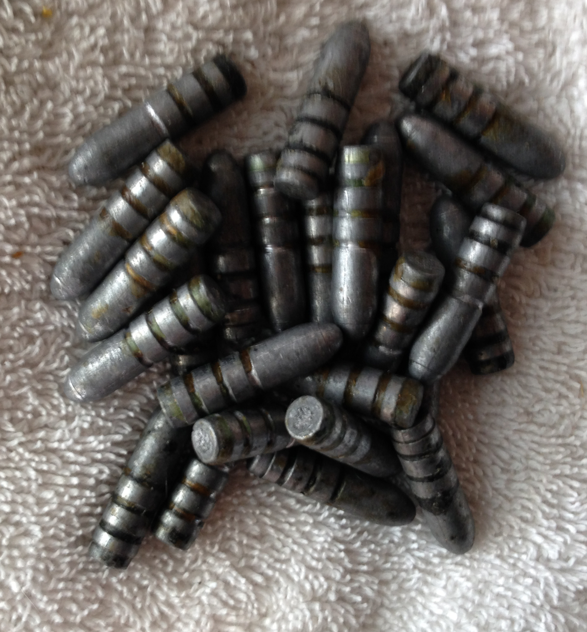 .311 Diameter 218 Grain Wheel Weight Hand Cast 311284 Lyman Mould 1987