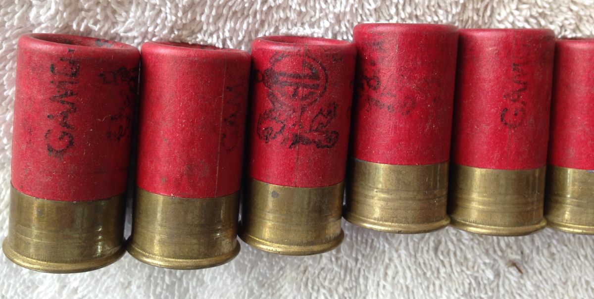 12 Gauge Short Alcan Shotgun Shells From Around 1966 Alcan 8 3-1- Red ...