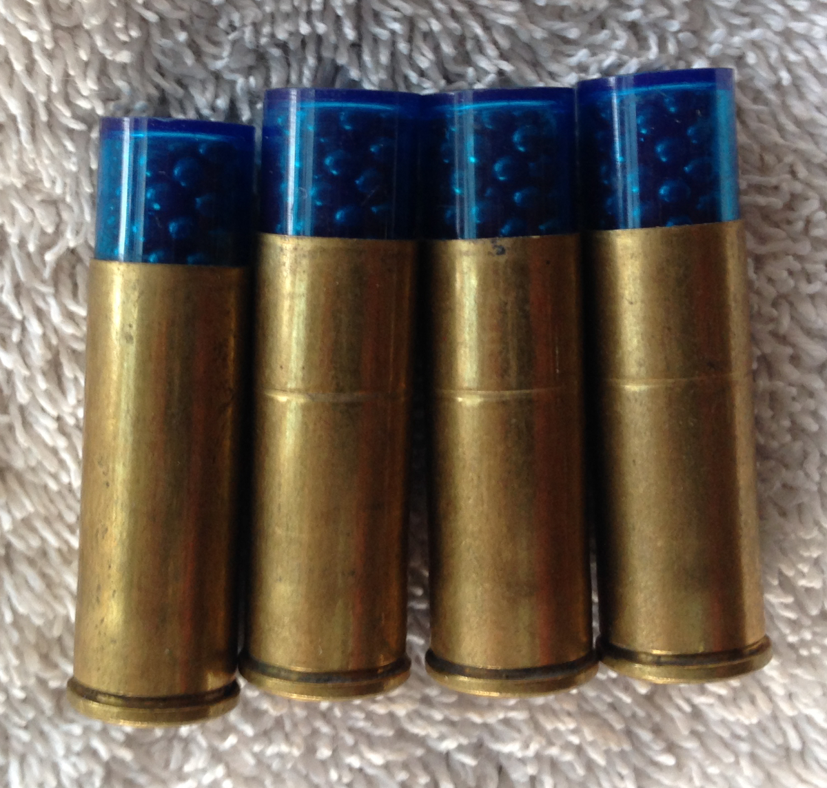 Winchester-western .45 Long Colt Shotshells 7 1 2 4 Count Brass W-w 