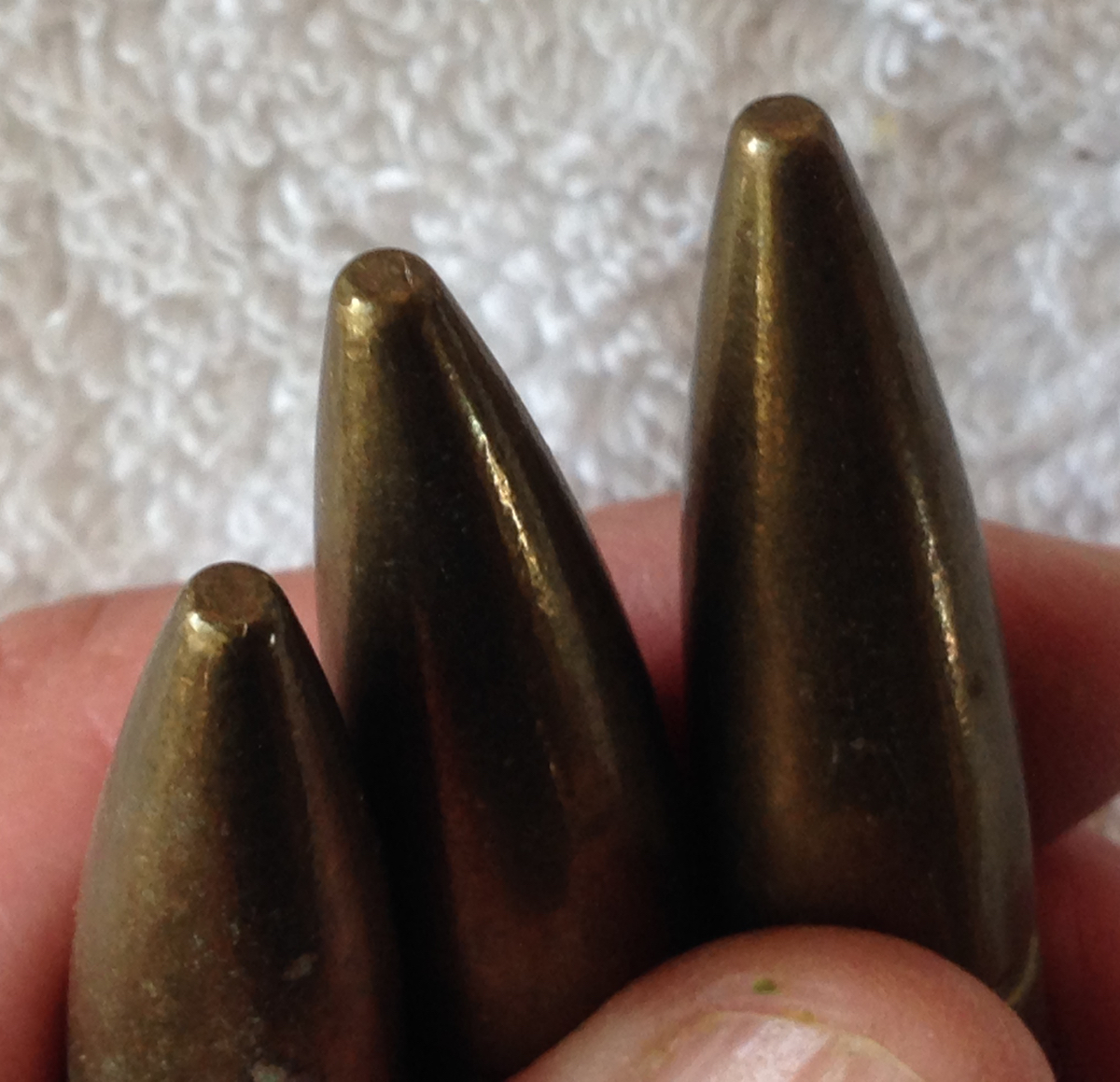 50 Caliber Bmg Bullets Copper Jackets Boat Tail 7 Count Reloading