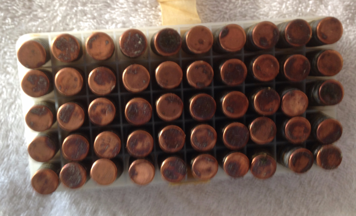 .452 425 GRAIN FLAT NOSE CAST BULLETS WITH GAS CHECK & LUBED WHEEL