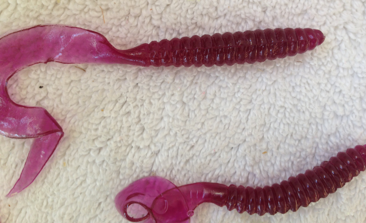 Mister Twister Curly Tails Grubs Purple 16 Count 4 To 6 Inches Minden ...