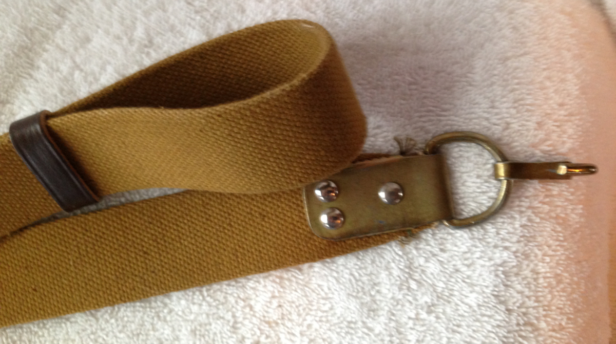 Otk 5 Heavy Canvas Woven Rifle Sling One Hook New Russian Made Rivets ...