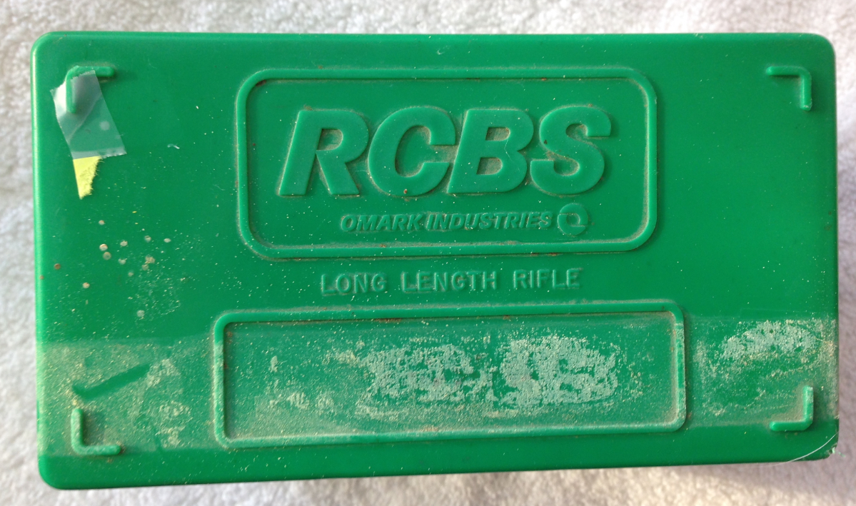 rcbs-omark-industries-long-length-rifle-green-plastic-box-case-holds