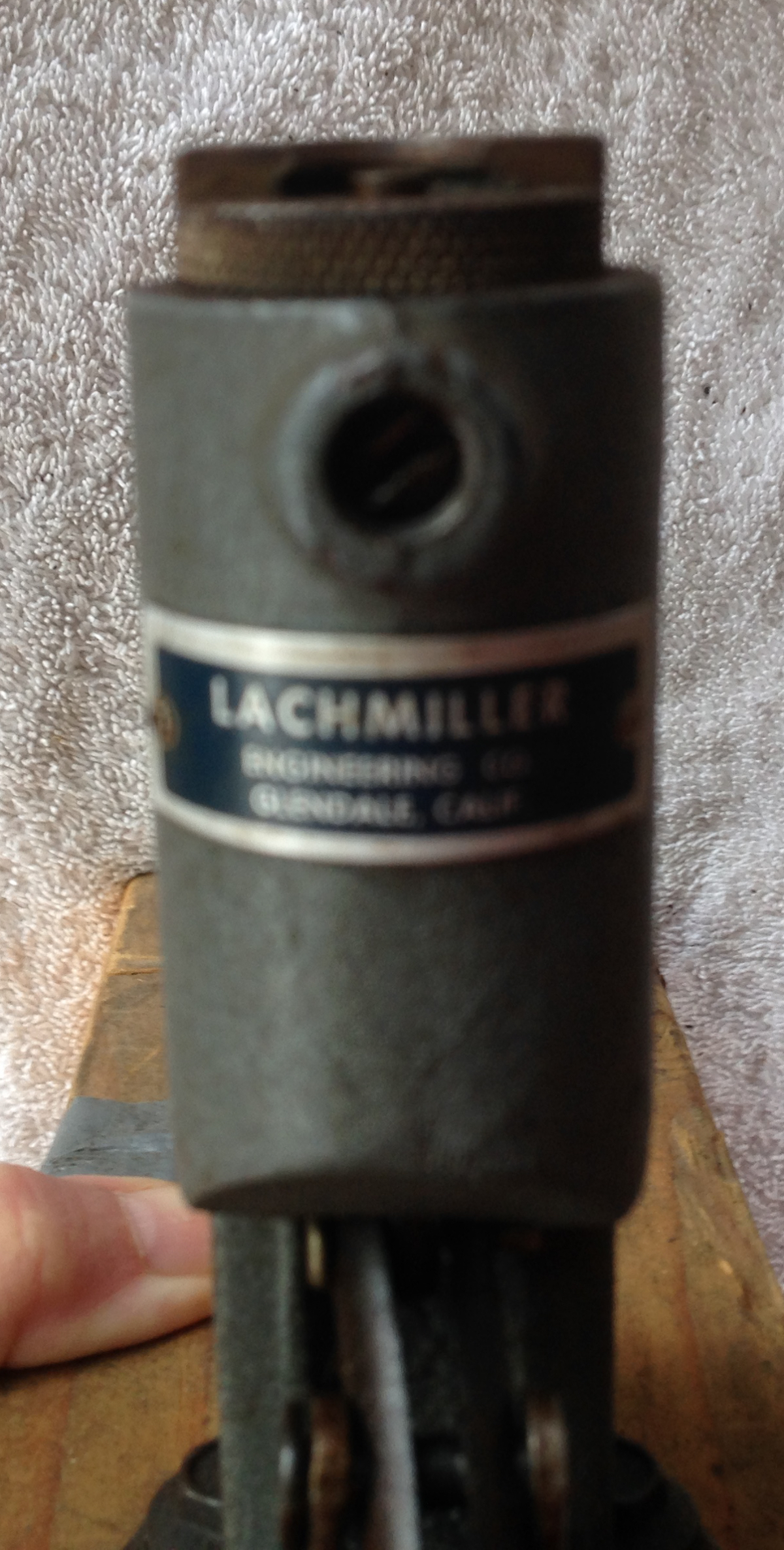 VINTAGE 1950s LACHMILLER ENGINEERING CO. PRIMER SEATING TOOL & 3006